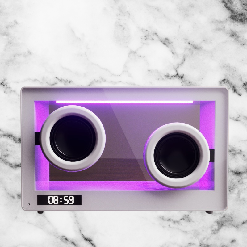 CASSA BLUETOOTH TRASPARENTE