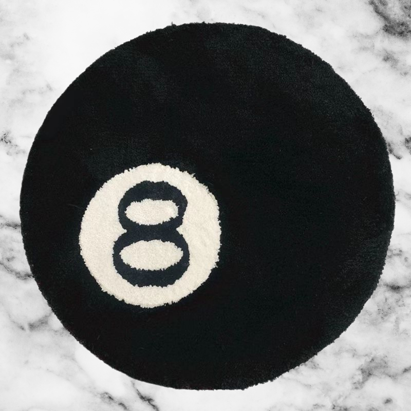 TAPPETO A PALLA DI BILIARDO 8